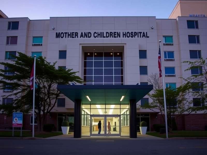 Pediatric checkup with doctor